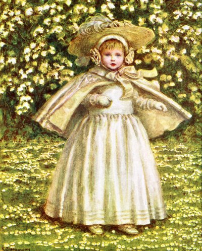 A Baby in White by Kate Greenaway